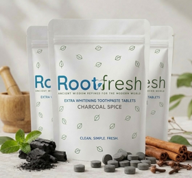 Charcoal Spice Toothpaste Tablets - 3 month supply