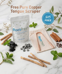 Rootfresh toothpaste tablets